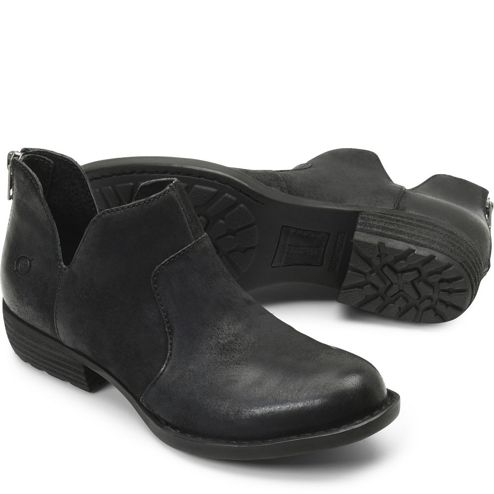 Born Kerri Boots Black Distressed Product ID-hBTIZTJ4