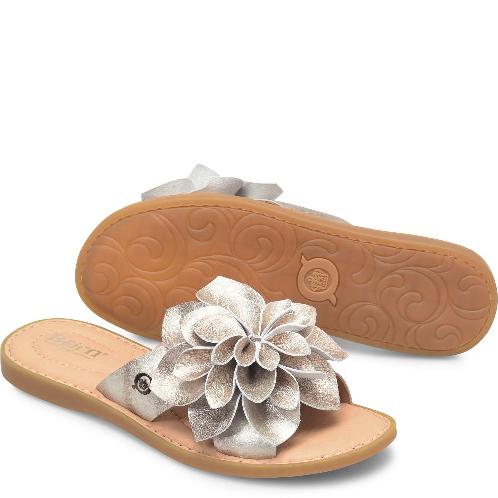 Born Ivory Sandals Light Gold Panna Cotta Product ID-hcAKQbOi