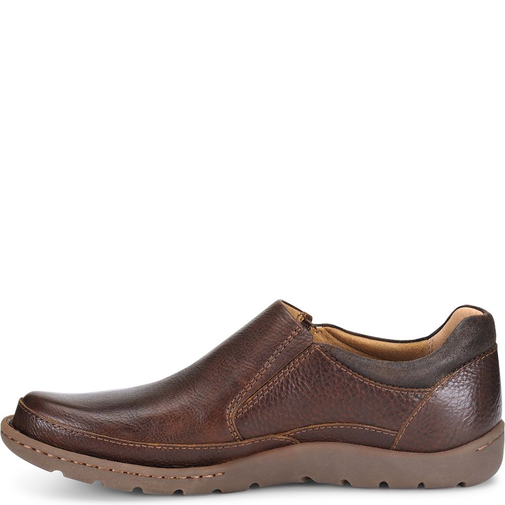 Born Nigel Slip On Slip-Ons Dark Brown Product ID-huUuSGWx