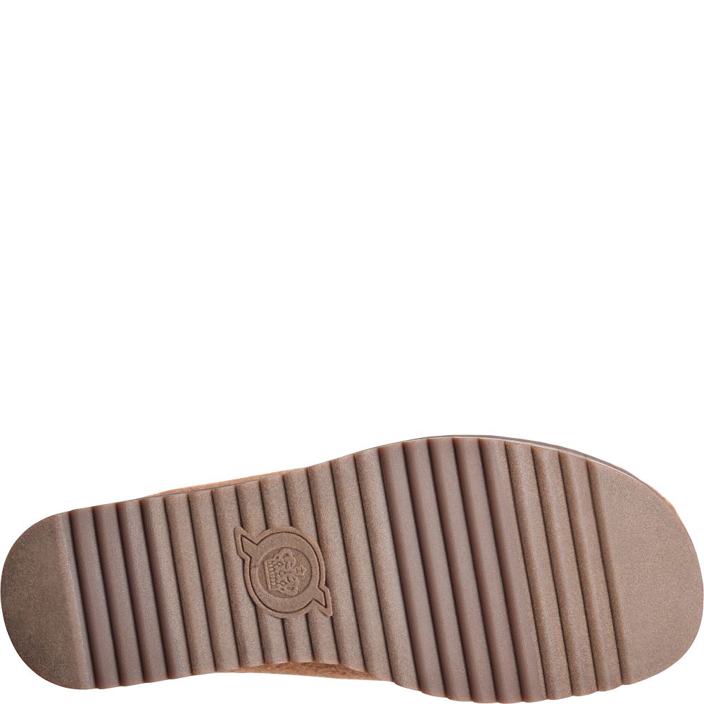 Born Jayce Slip-Ons Cognac Wool Combo Product ID-i2SYjEy2