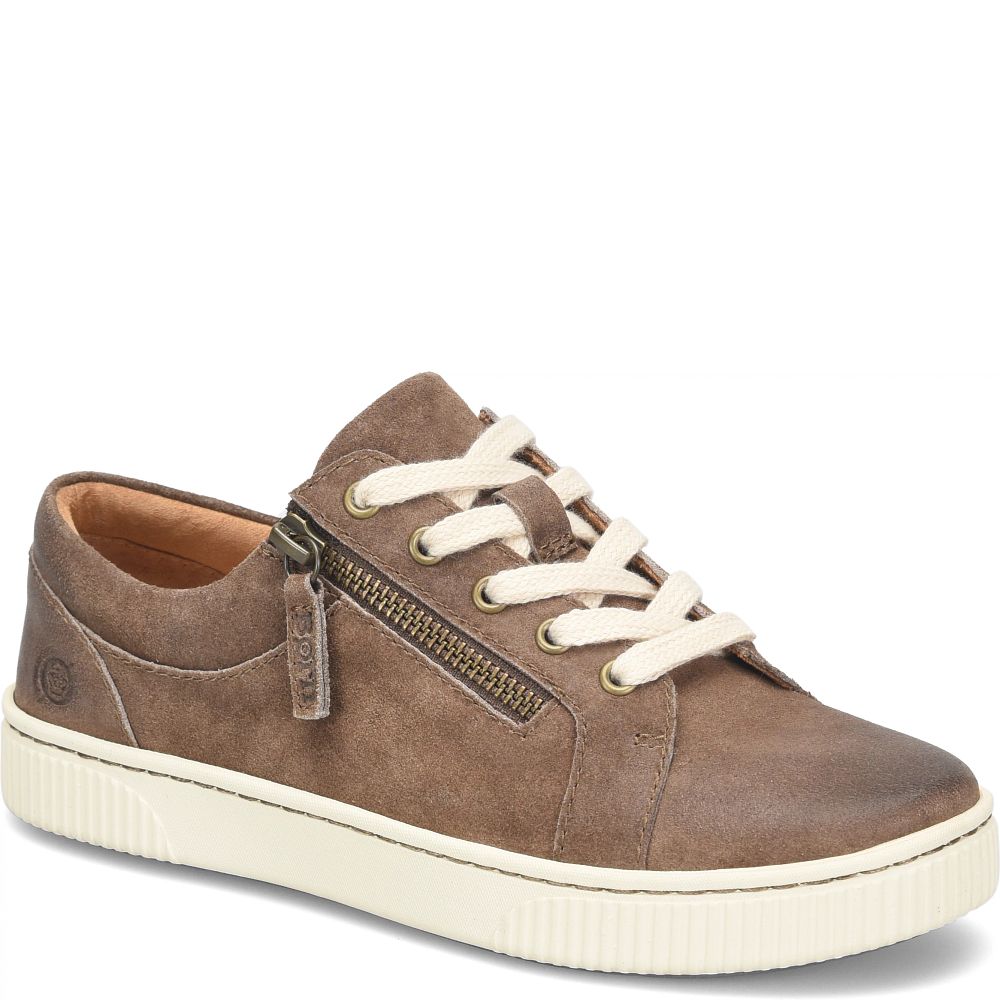 Born Paloma Slip-Ons Taupe Distressed Product ID-iT5faajO