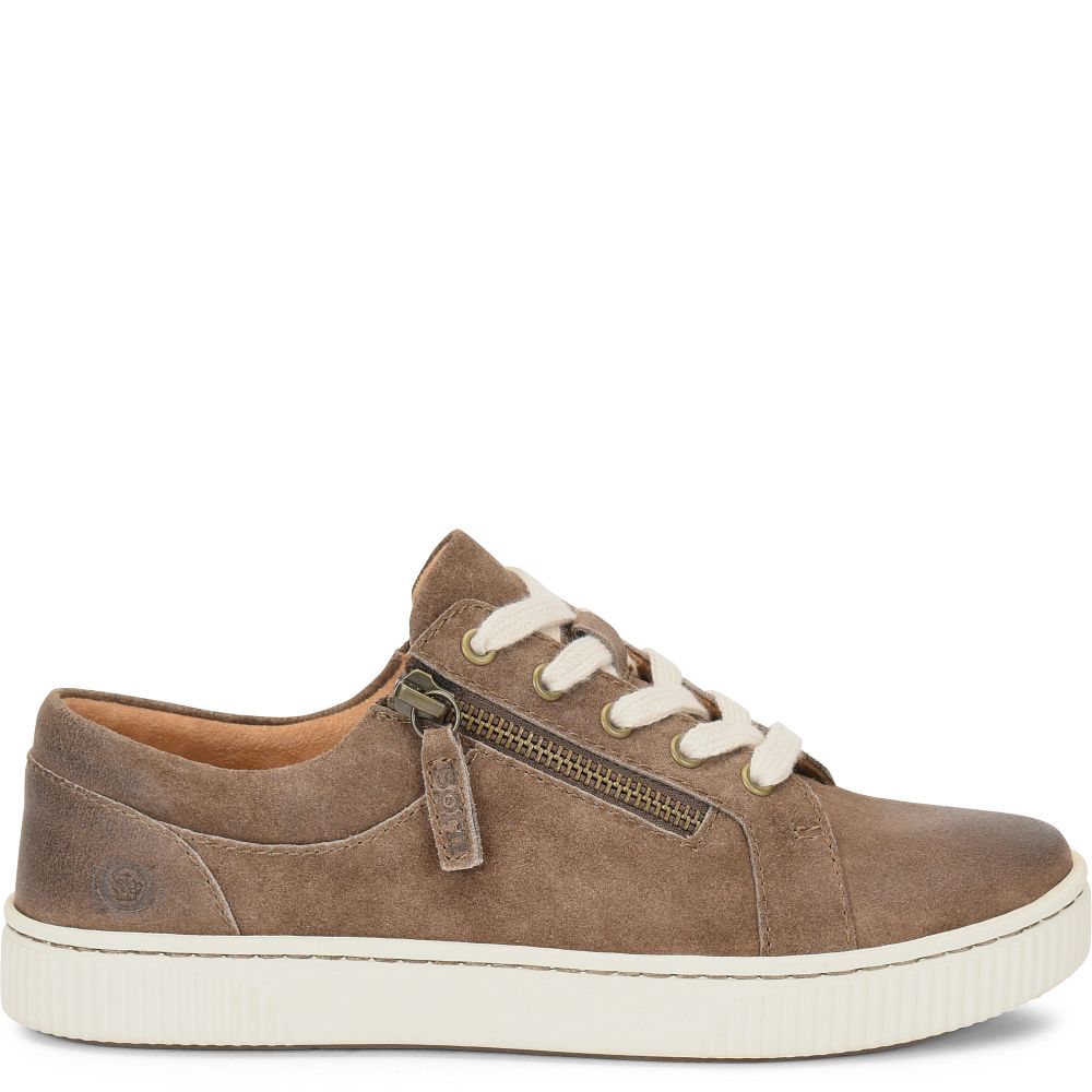 Born Paloma Slip-Ons Taupe Distressed Product ID-iT5faajO