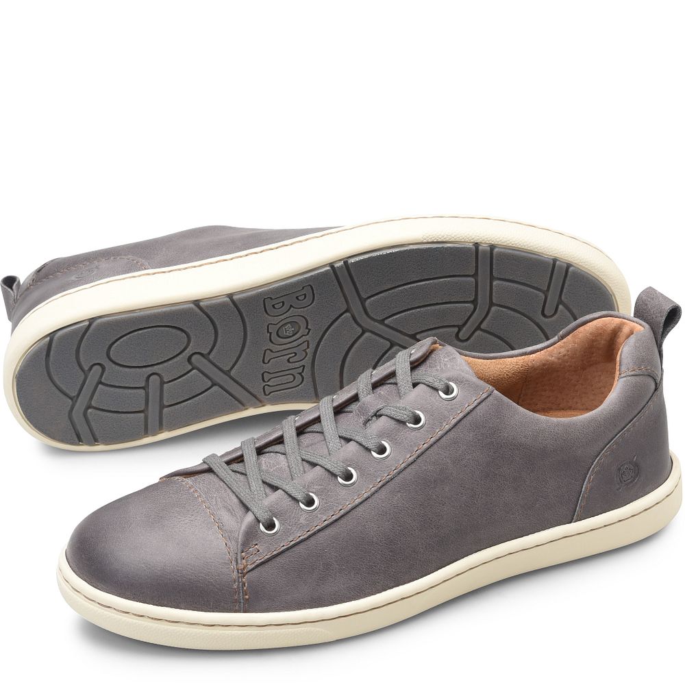 Born Allegheny Slip-Ons Grey Dolphin Product ID-jmhsrV9r