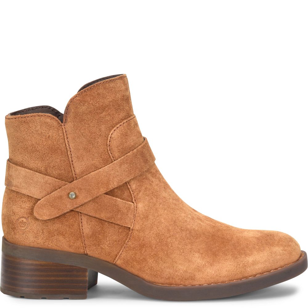 Born Tori Boots Tan Camel Suede Product ID-jvhigCNu