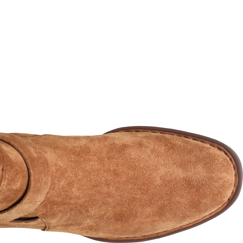Born Tori Boots Tan Camel Suede Product ID-jvhigCNu