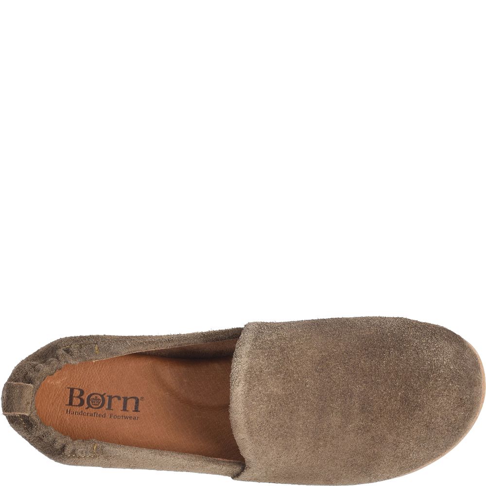 Born Margarite Slip-Ons Taupe Avola Suede Product ID-kbqJf3kz