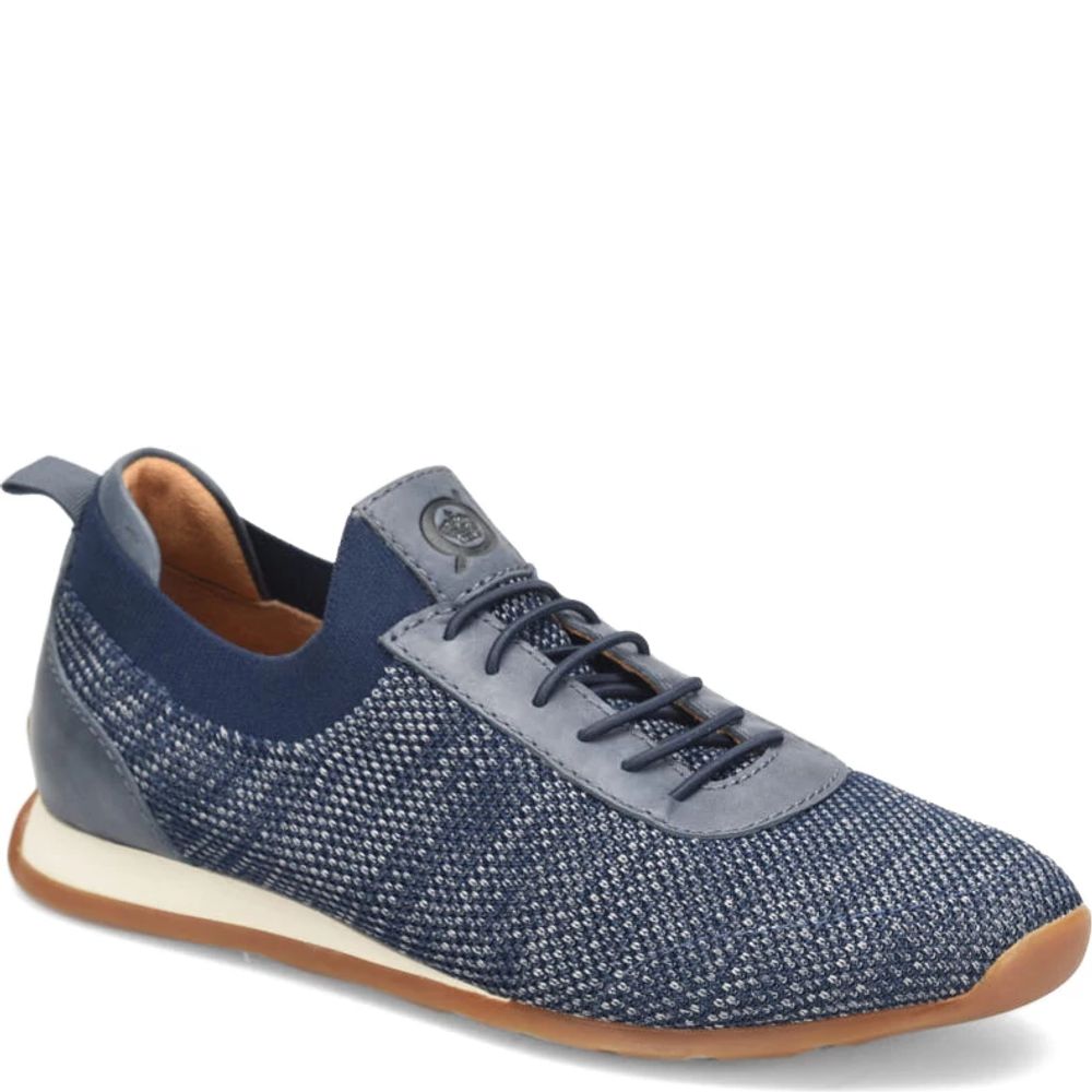 Born Barrett Sneakers Navy Knit Combo Product ID-keWqueWc