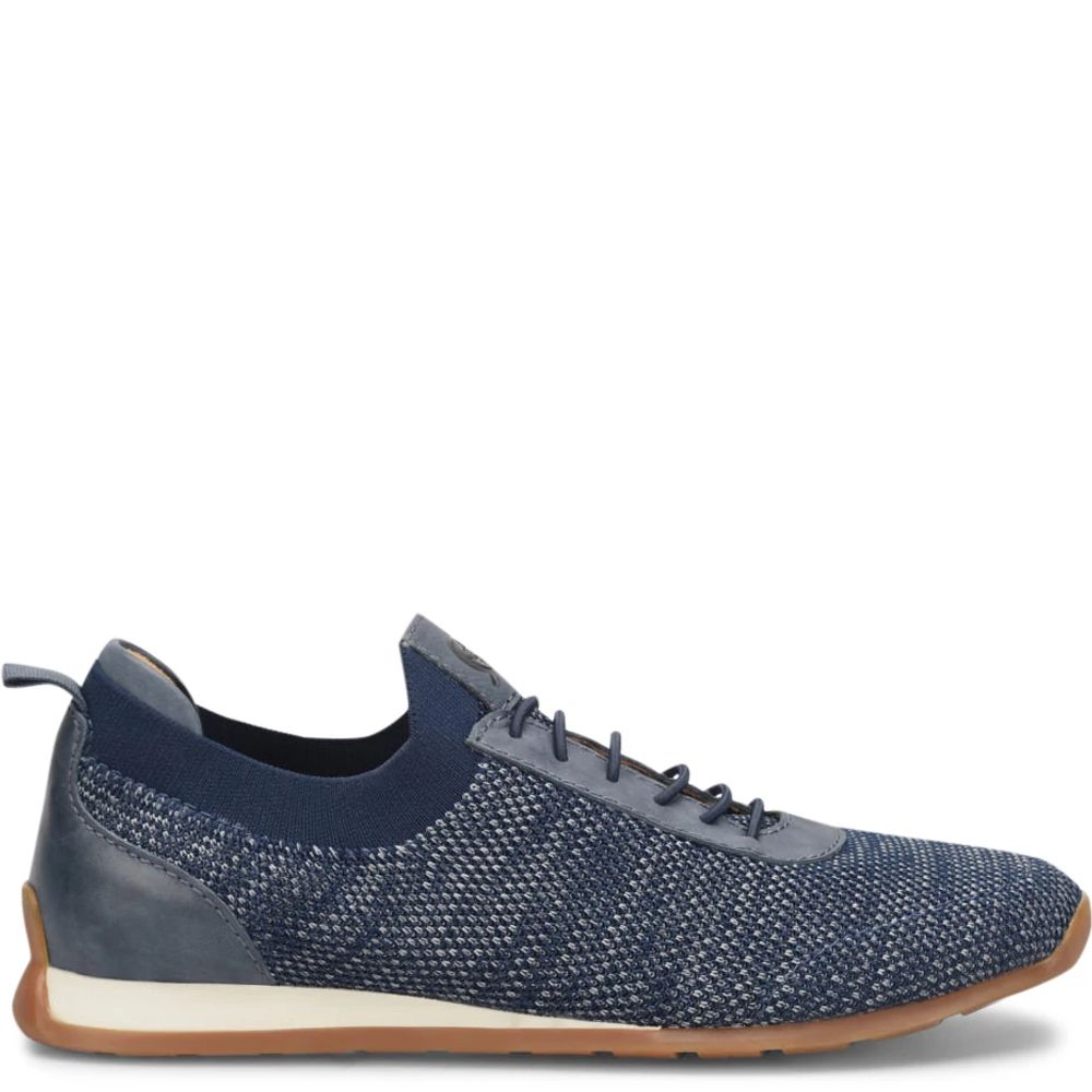 Born Barrett Sneakers Navy Knit Combo Product ID-keWqueWc