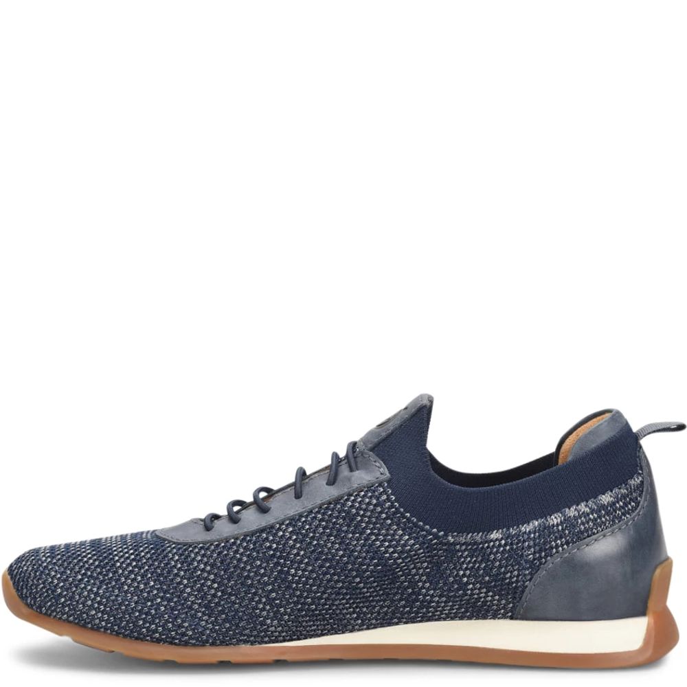 Born Barrett Sneakers Navy Knit Combo Product ID-keWqueWc