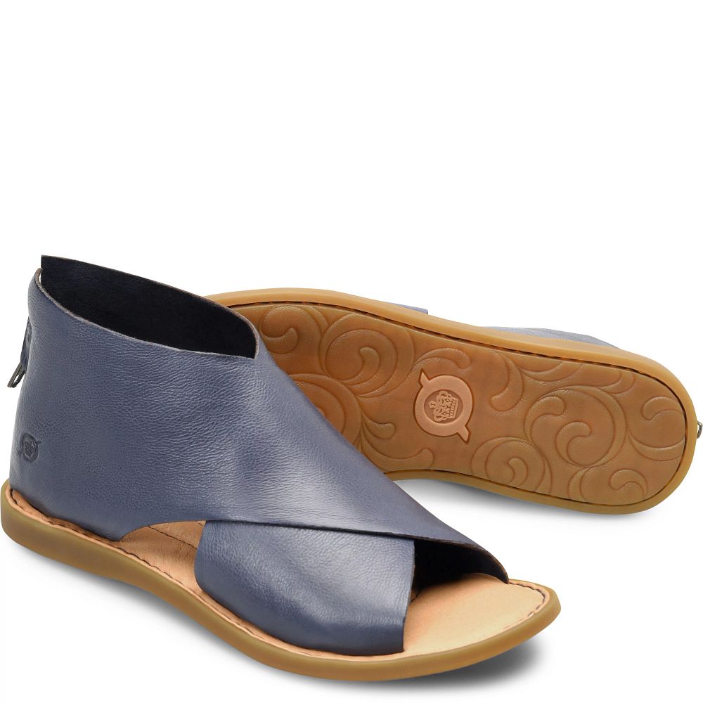 Born Iwa Sandals Navy Marine Product ID-kfMj8HSa