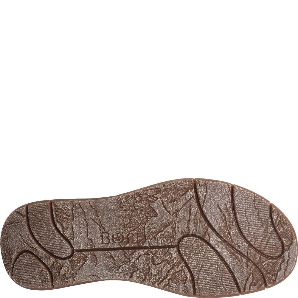 Born Bryson Clog Slip-Ons Taupe Avola Distressed Product ID-lnCskJWr