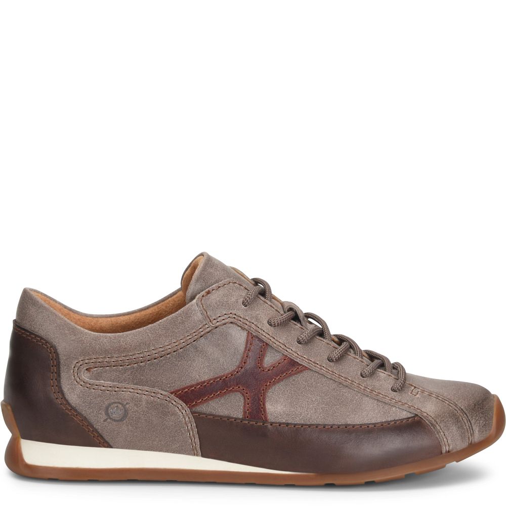Born Voodoo Too Slip-Ons Taupe Brown Combo Product ID-lraNnHhc