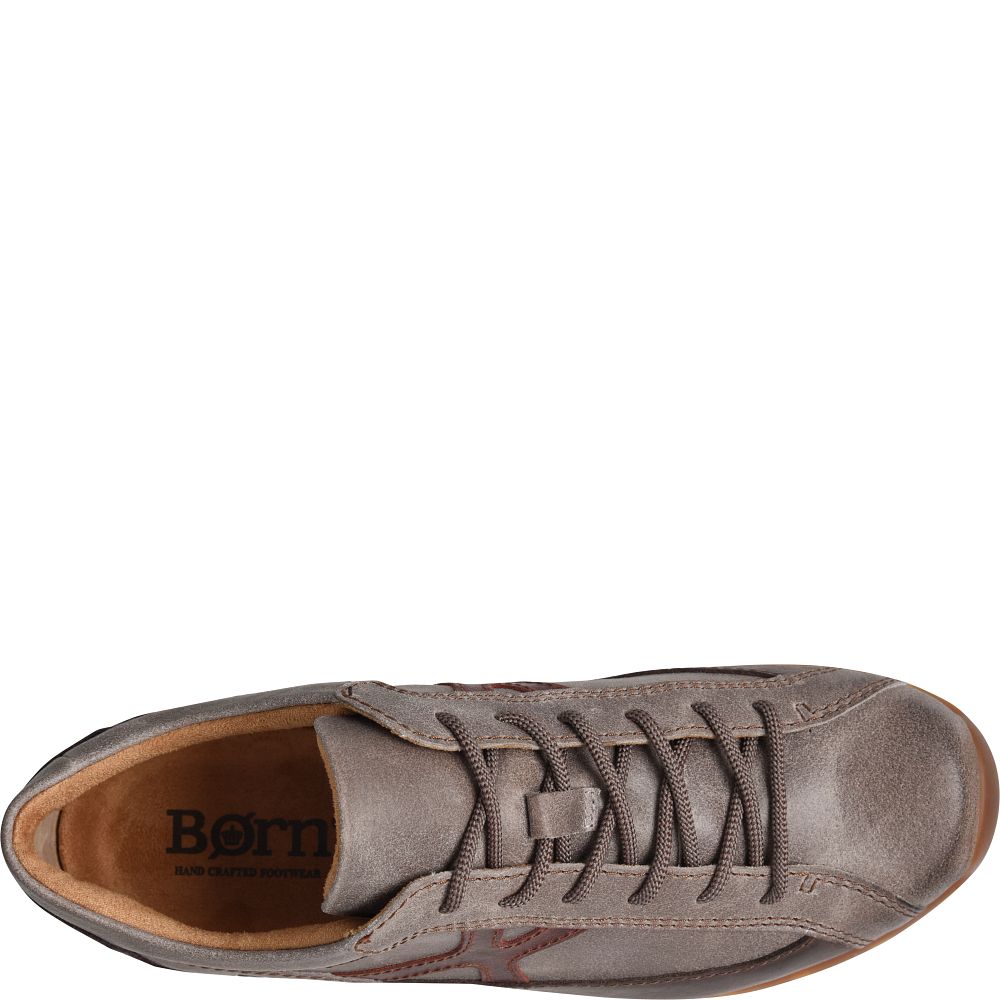 Born Voodoo Too Slip-Ons Taupe Brown Combo Product ID-lraNnHhc