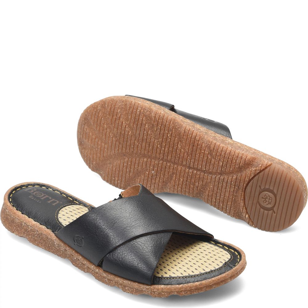 Born Hana Basic Sandals Black Product ID-moYIjGPk