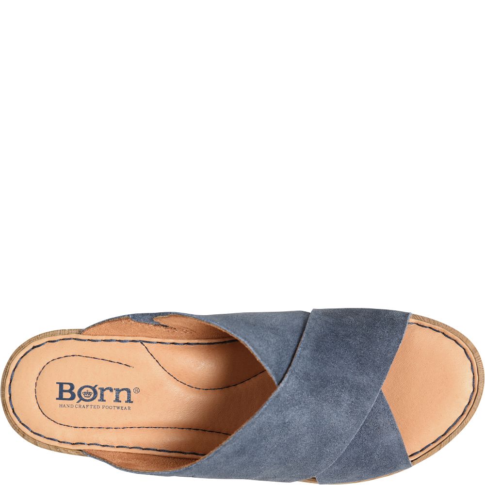 Born Nora Sandals Dark Jeans Distressed Product ID-n7rYu2tp