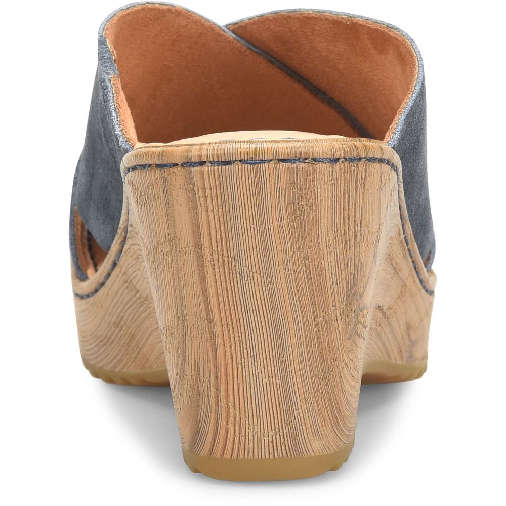 Born Nora Sandals Dark Jeans Distressed Product ID-n7rYu2tp