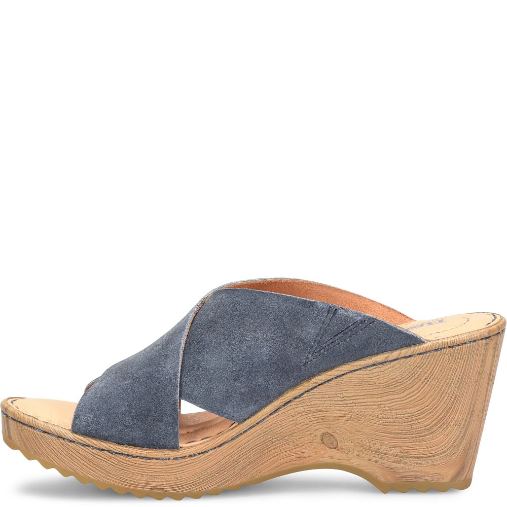 Born Nora Sandals Dark Jeans Distressed Product ID-n7rYu2tp