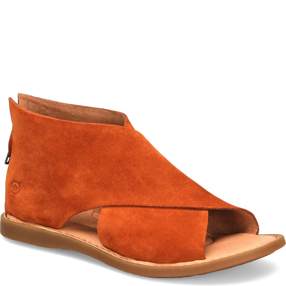Born Iwa Colors Sandals Cognac Suede Product ID-nGpf7Bn0