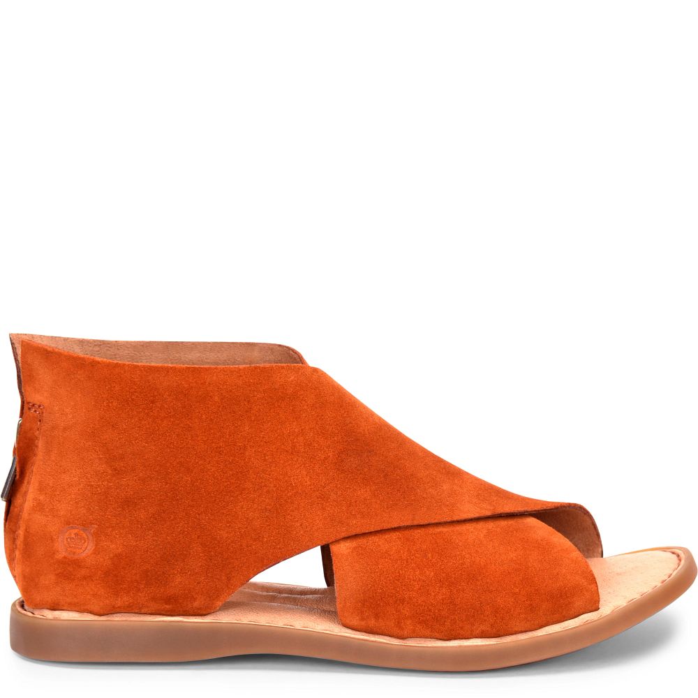 Born Iwa Colors Sandals Cognac Suede Product ID-nGpf7Bn0