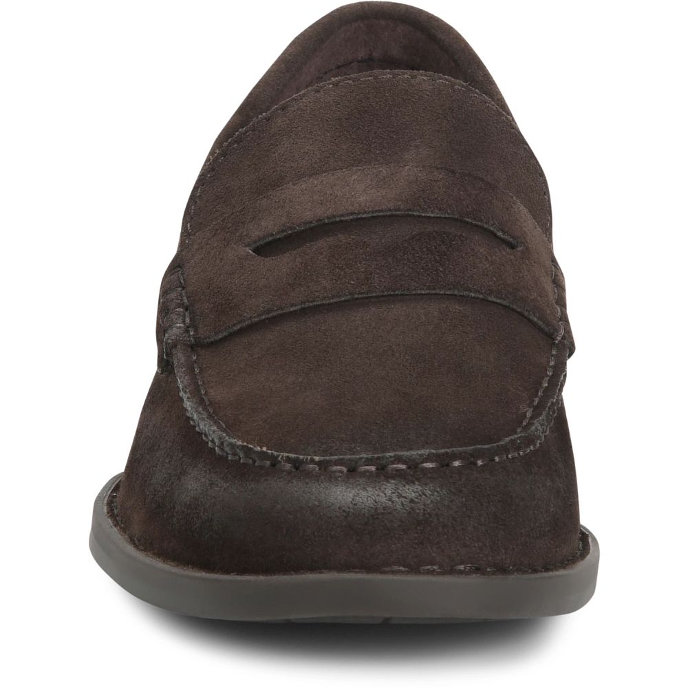 Born Matthew Slip-Ons Dark Brown Lince Suede Product ID-nhbM8NUE