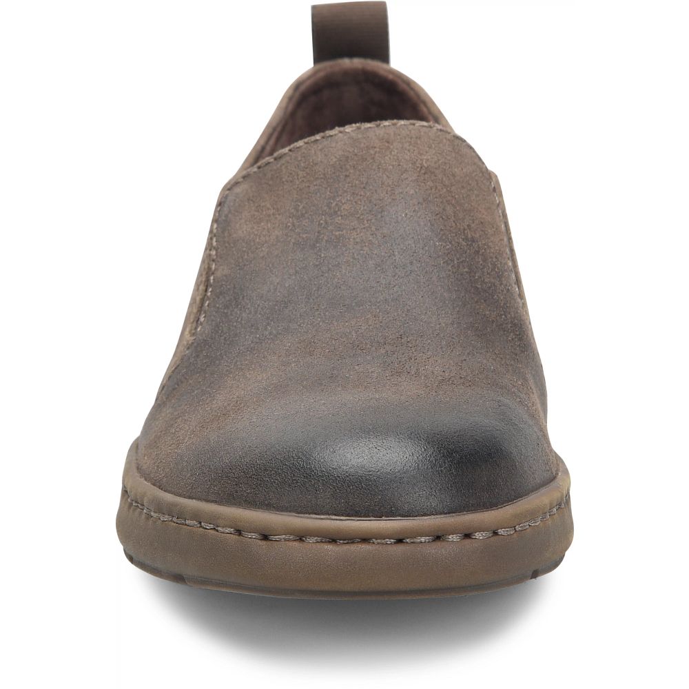 Born Morgan Slip-Ons Dark Mud Distressed Product ID-oBl4yeCf