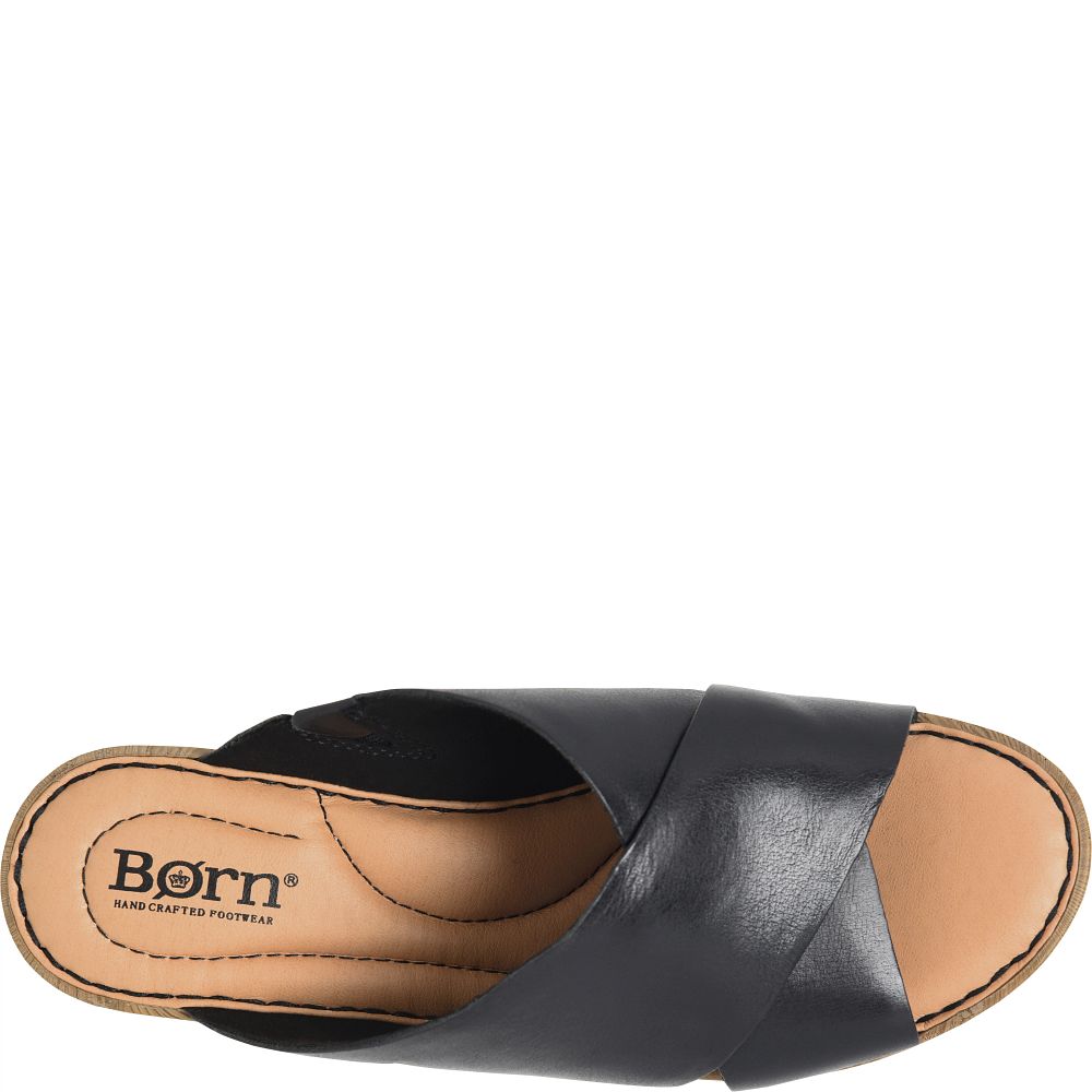 Born Pavia Sandals Black Product ID-oFjZIC5c