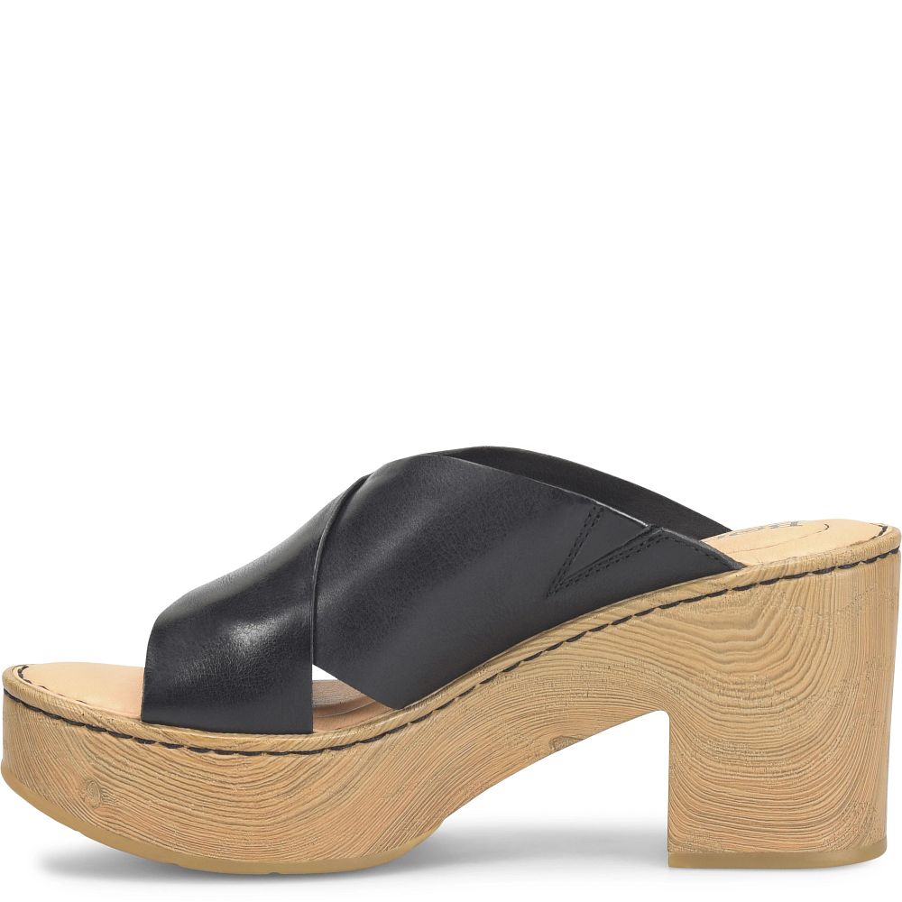 Born Pavia Sandals Black Product ID-oFjZIC5c