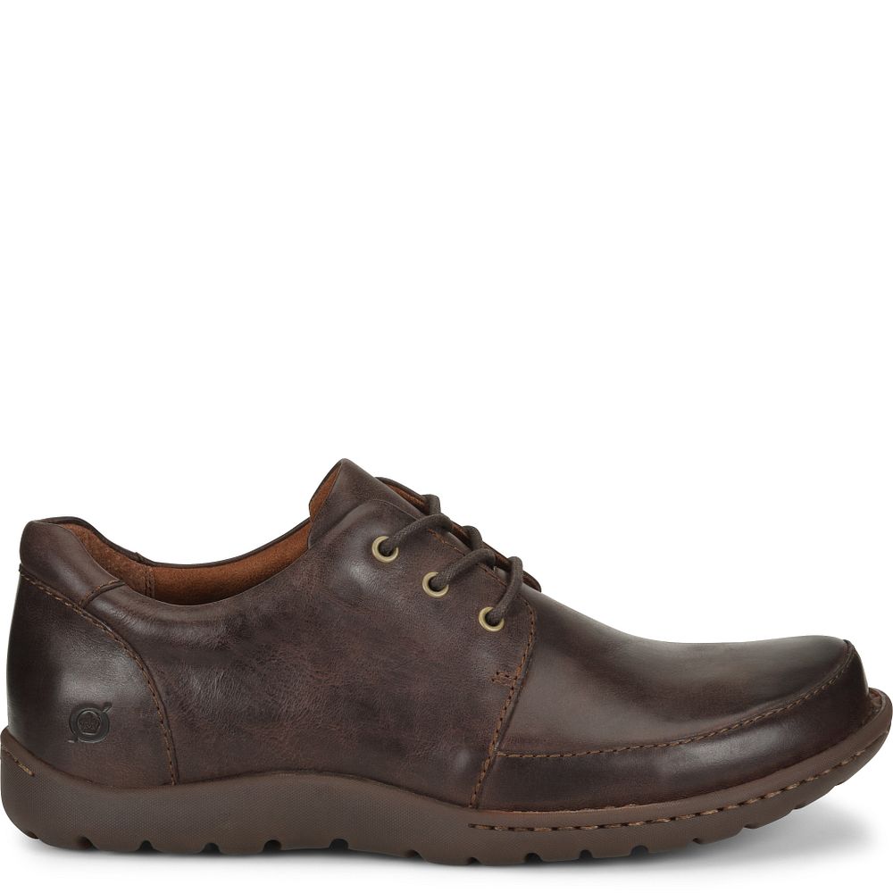 Born Nigel 3-Eye Slip-Ons Cocoa Brown Product ID-oTaHXQ37