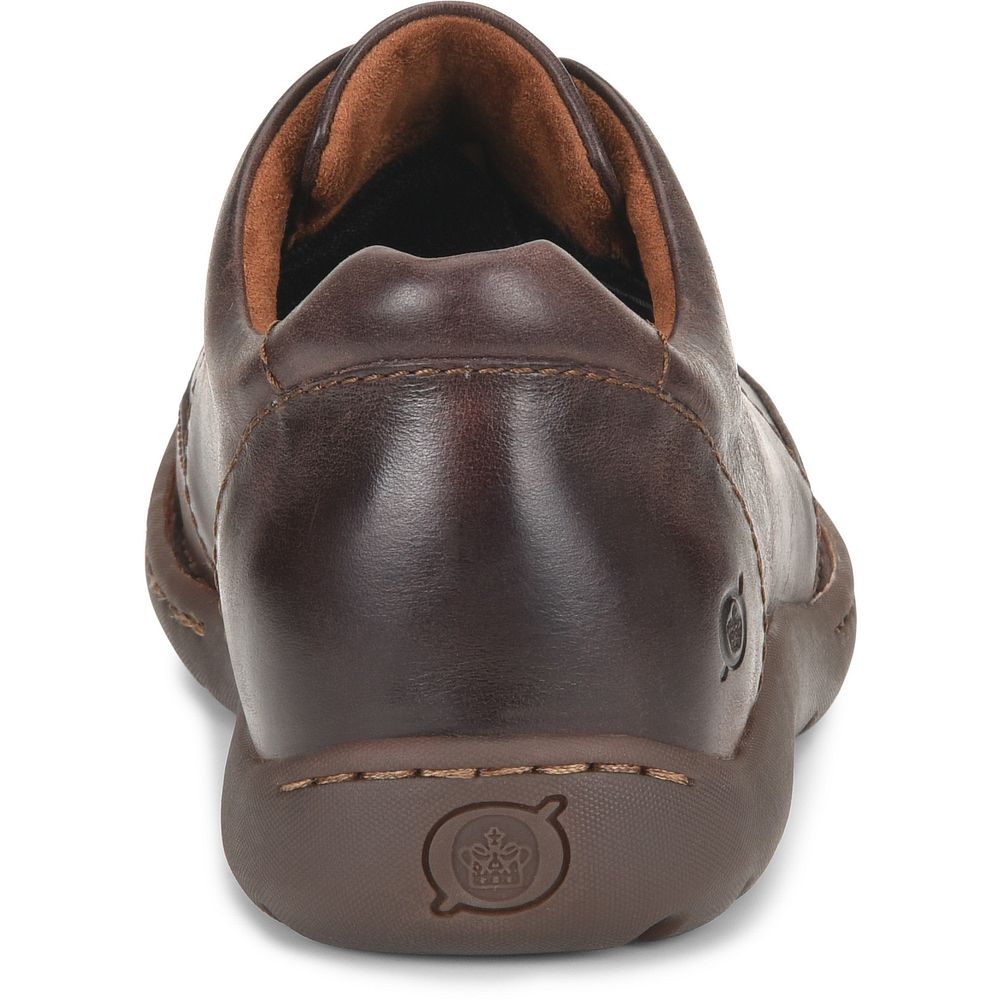 Born Nigel 3-Eye Slip-Ons Cocoa Brown Product ID-oTaHXQ37