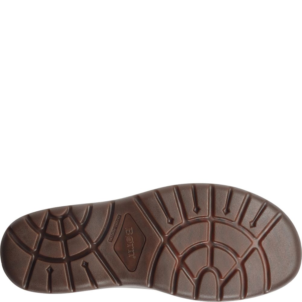 Born Nigel 3-Eye Slip-Ons Cocoa Brown Product ID-oTaHXQ37