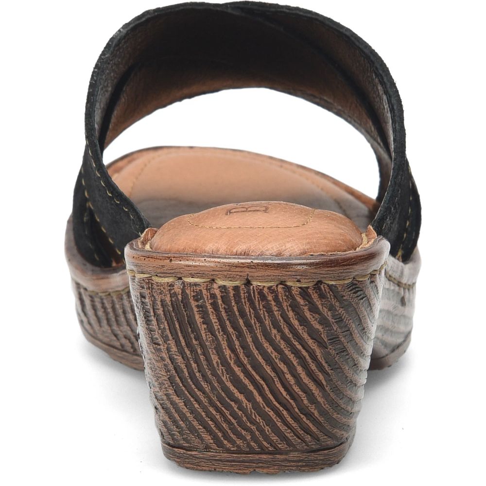 Born Teayo Basic Sandals Black Distressed Product ID-p3VPReiO