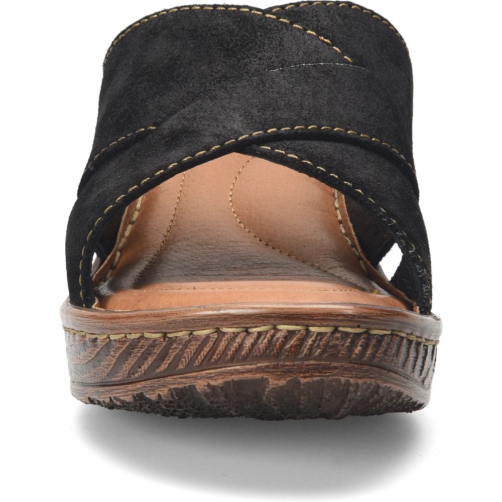 Born Teayo Basic Sandals Black Distressed Product ID-p3VPReiO