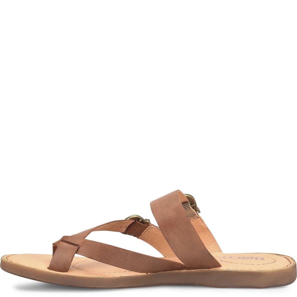 Born Hilani Sandals Brown Cuero Product ID-phpCoYXU