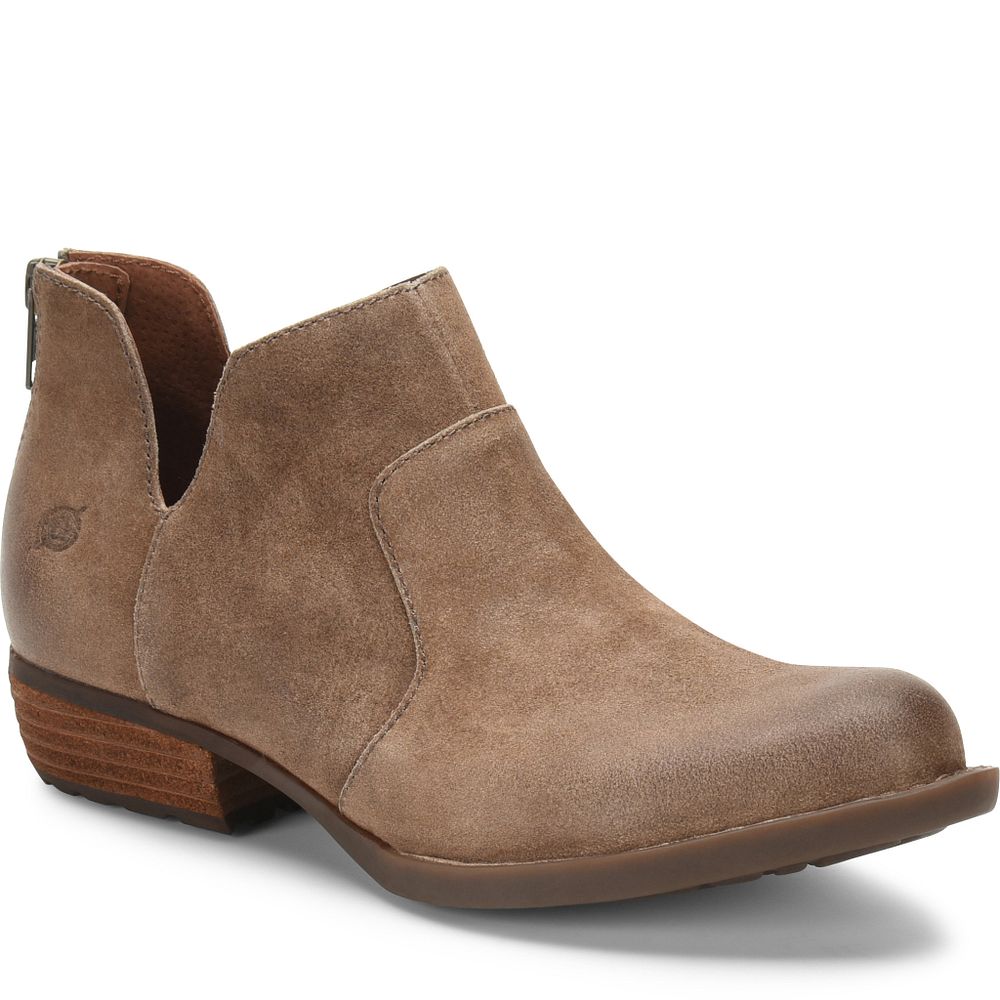 Born Kerri Boots Taupe Distressed Product ID-qMyHY34O