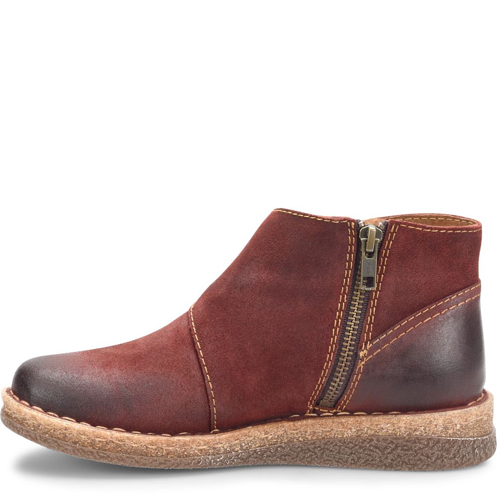 Born Tora Boots Dark Brick Distressed Product ID-qYlK8rev
