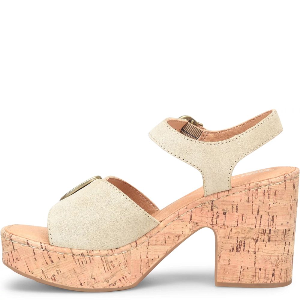 Born Browyn Sandals Natural Sand Suede Product ID-qoB6XXo0