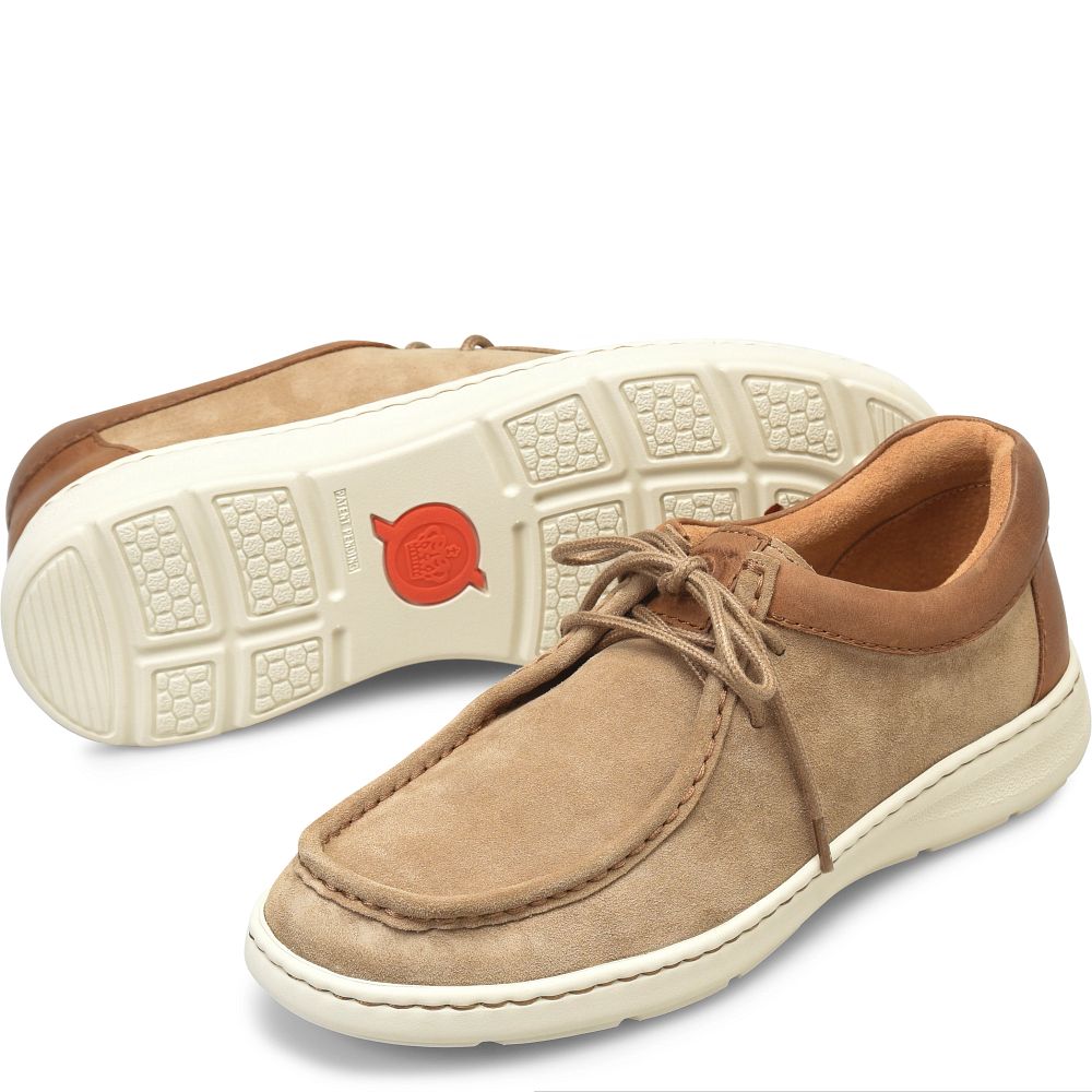 Born Maverick Slip-Ons Taupe Brown Combo Product ID-qooSLjnH
