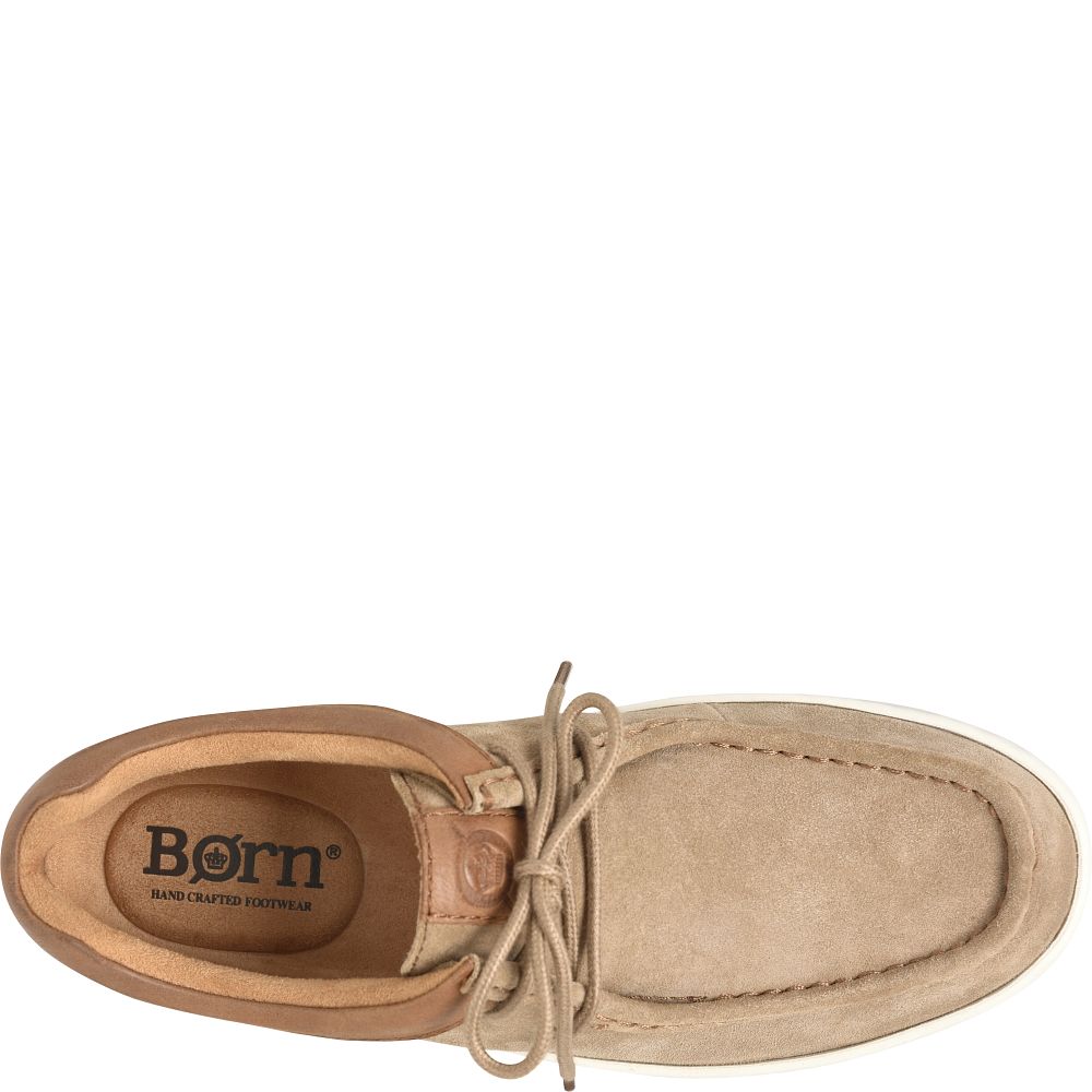 Born Maverick Slip-Ons Taupe Brown Combo Product ID-qooSLjnH
