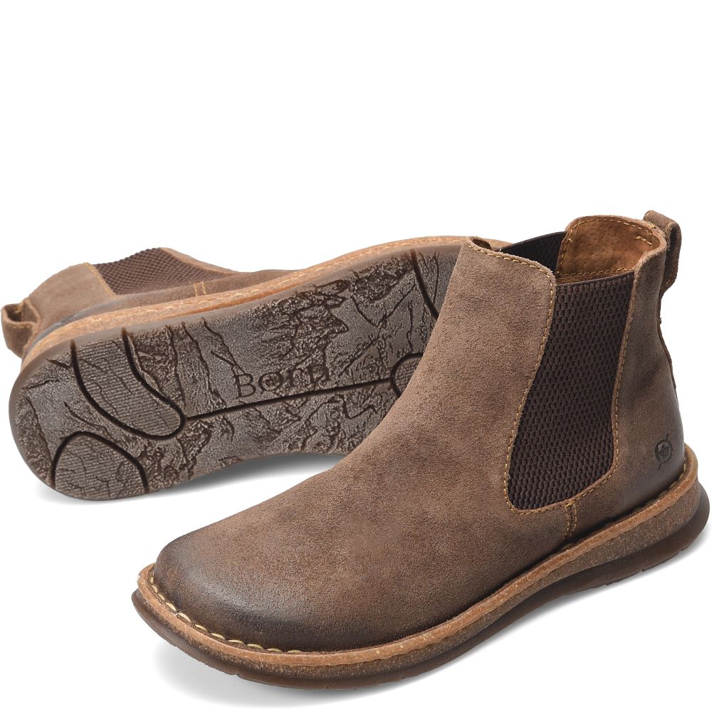 Born Brody Boots Taupe Avola Distressed Product ID-rlySVNaR