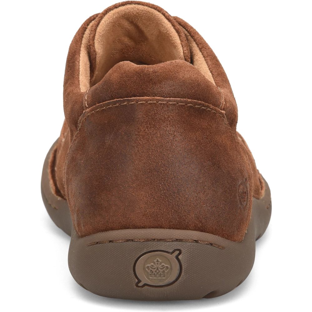 Born Nigel 3-Eye Slip-Ons Rust Tobacco Distressed Product ID-rm3gayVj