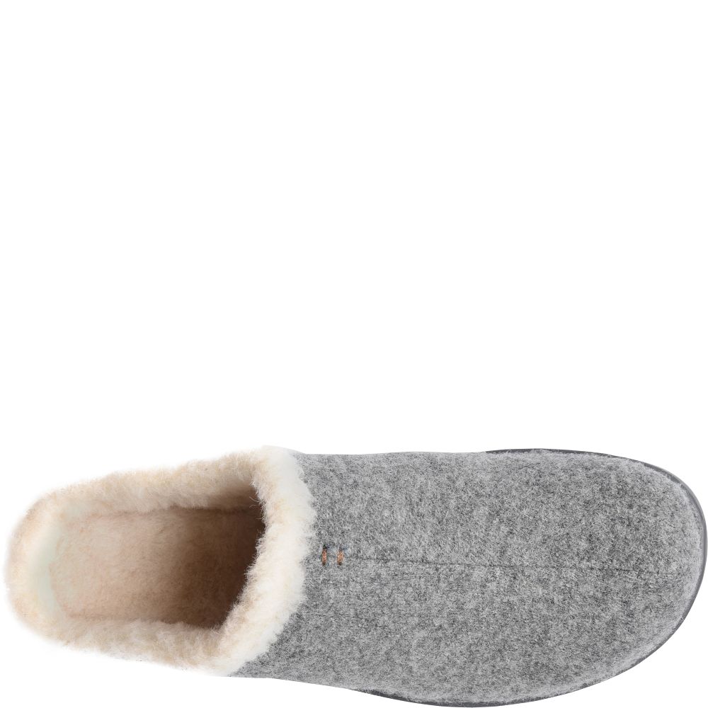 Born Jayce Slip-Ons Grey Wool Combo Product ID-rxnkbQi5