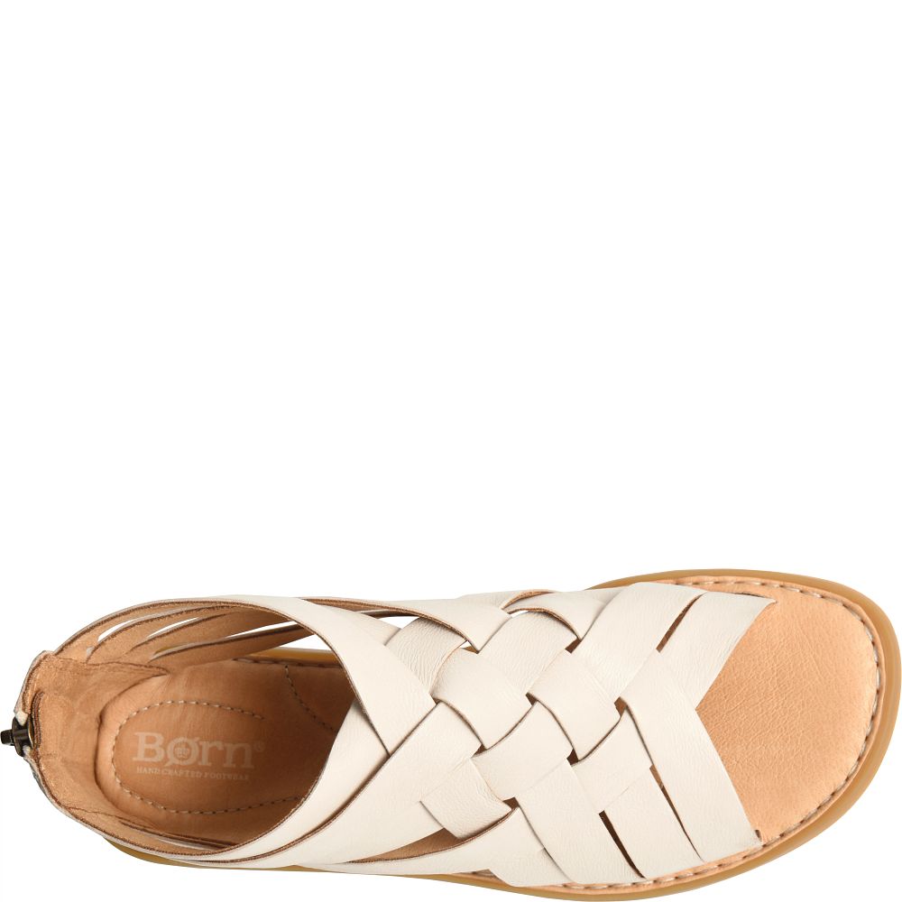 Born Iwa Woven Sandals Ecru Product ID-uZHpVUlJ