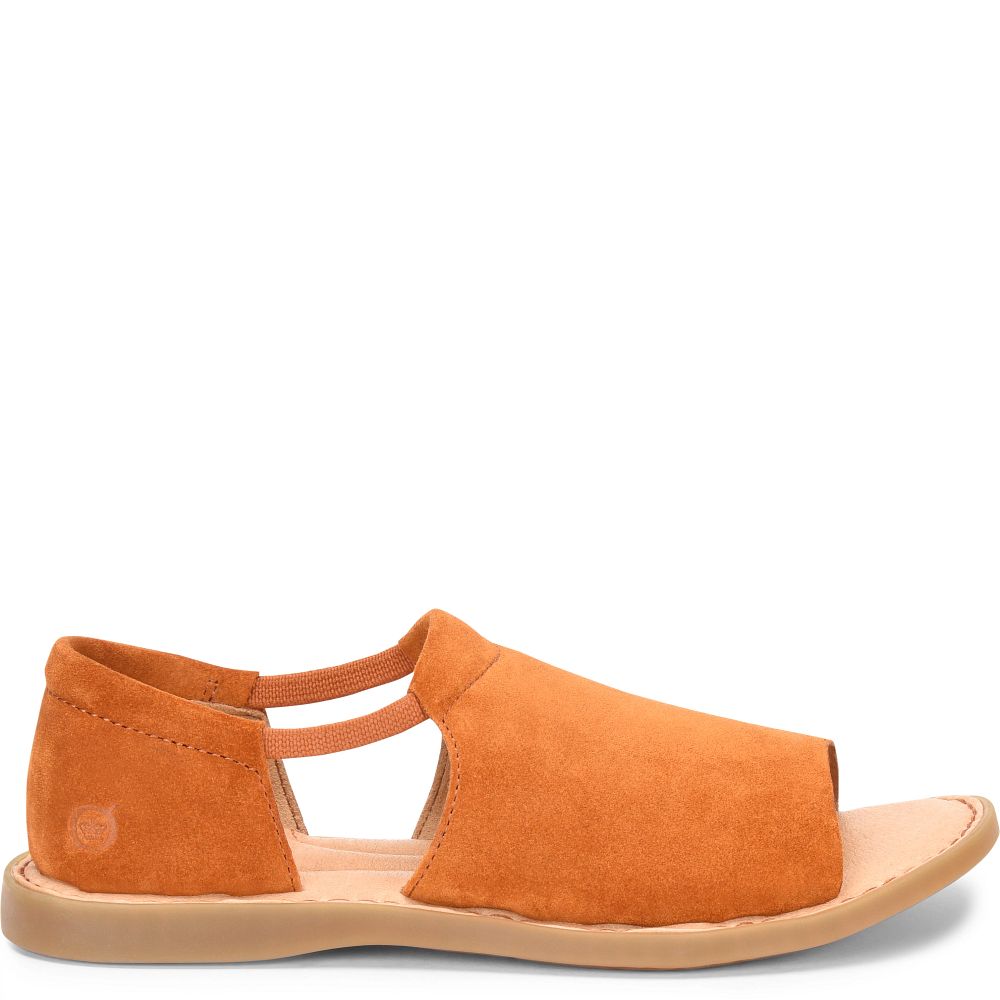 Born Cove Modern Colors Sandals Cognac Suede Product ID-uaPmgbtc