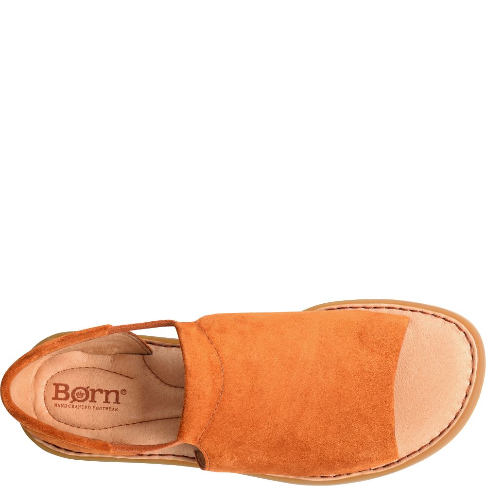 Born Cove Modern Colors Sandals Cognac Suede Product ID-uaPmgbtc