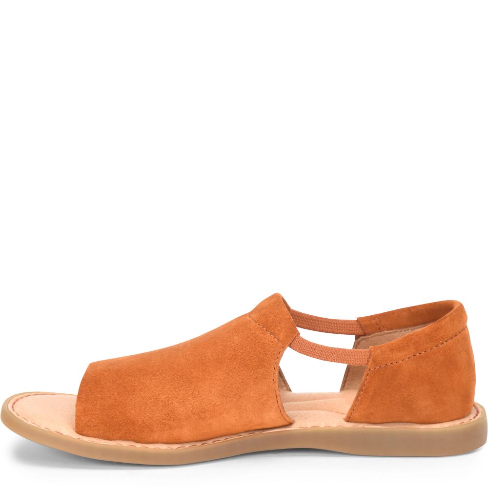 Born Cove Modern Colors Sandals Cognac Suede Product ID-uaPmgbtc
