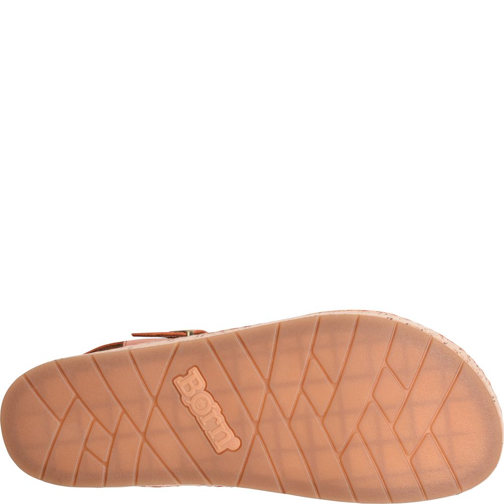 Born Sari Sandals Orange Papaya Product ID-v61lDPSd