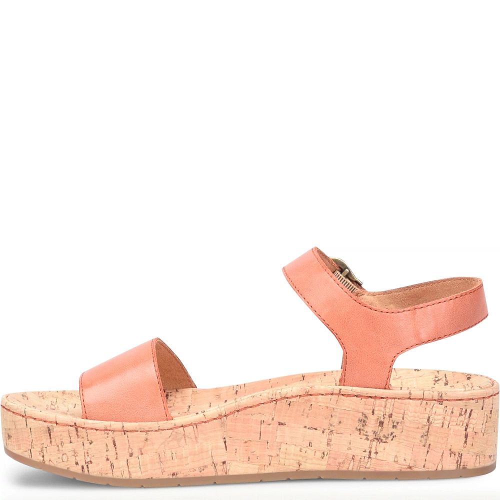 Born Sari Sandals Orange Papaya Product ID-v61lDPSd