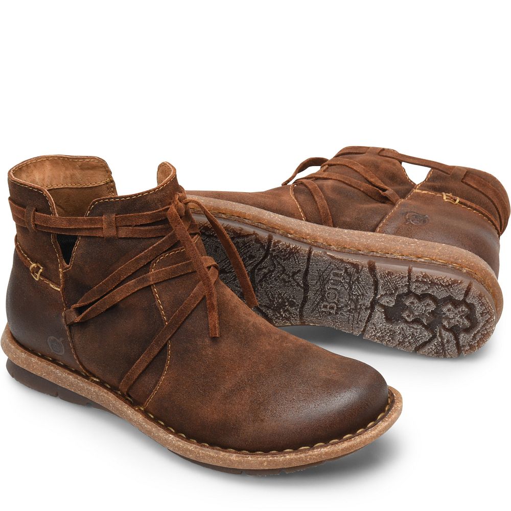 Born Tarkiln Boots Glazed Ginger Distressed Product ID-vOnOTUqZ