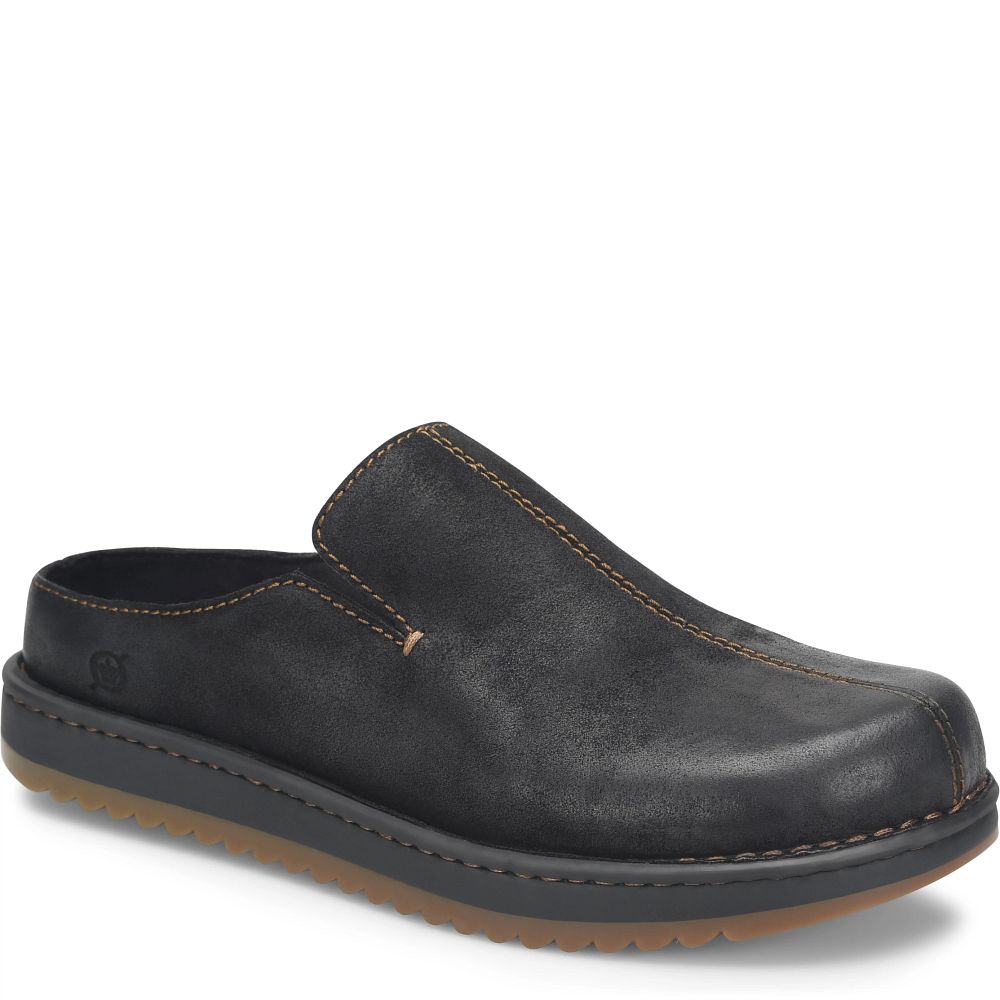 Born Jude Slip-Ons Black Distressed Product ID-vsWSR3FI