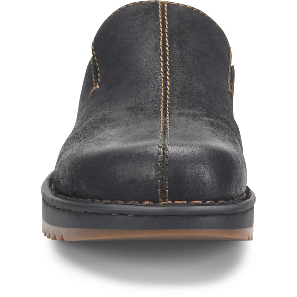 Born Jude Slip-Ons Black Distressed Product ID-vsWSR3FI